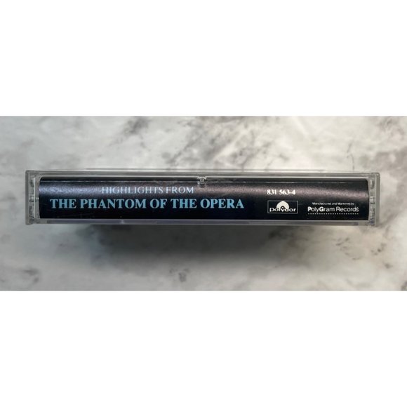 Highlights From The Phantom of the Opera Cassette Tape Original Cast Recording - Picture 4 of 4